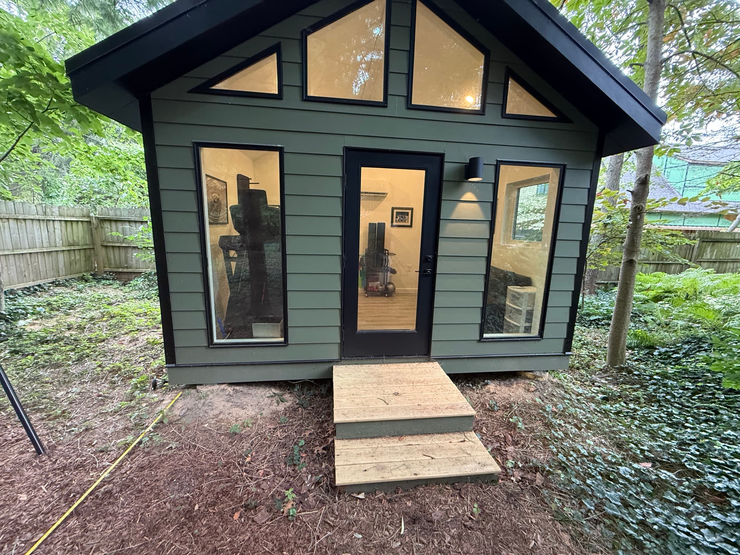 Before photo from deck construction in New Buffalo, MI